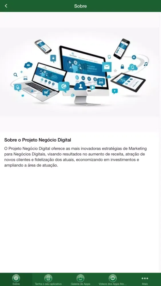 Capturas de pantalla de Projeto Negócio Digital