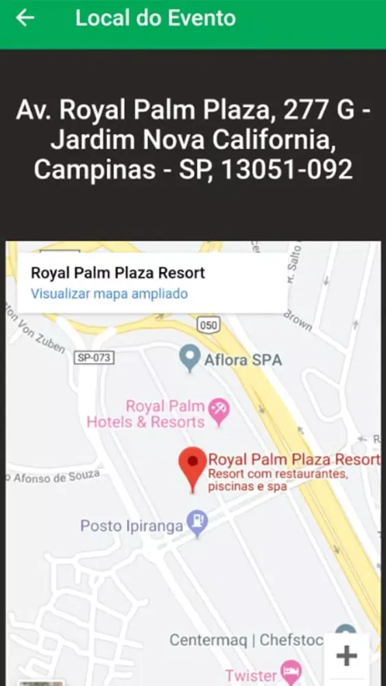 Screenshot di Convenção Agentes