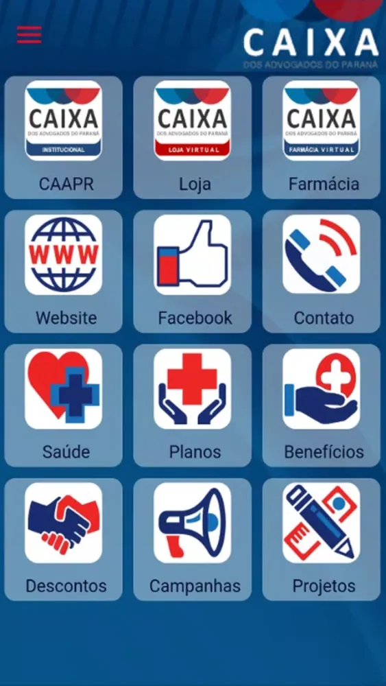 Captures d'écran de CAA-PR