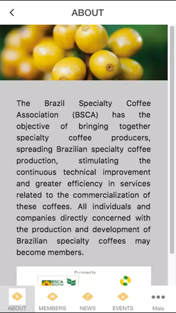 BSCA - Brazil Coffee Nation 스크린샷