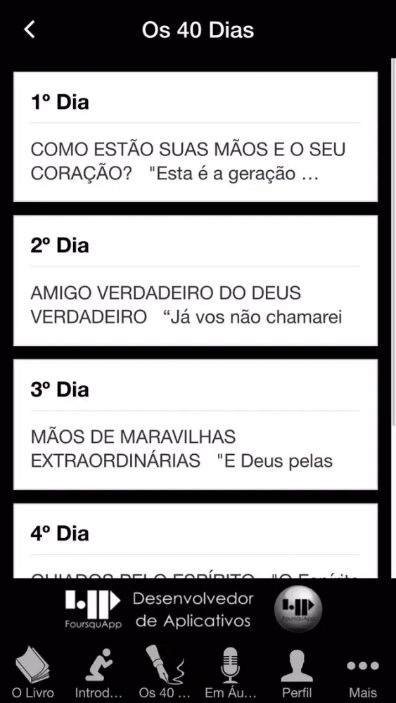 40 Dias de um LoucoSemCura 스크린샷