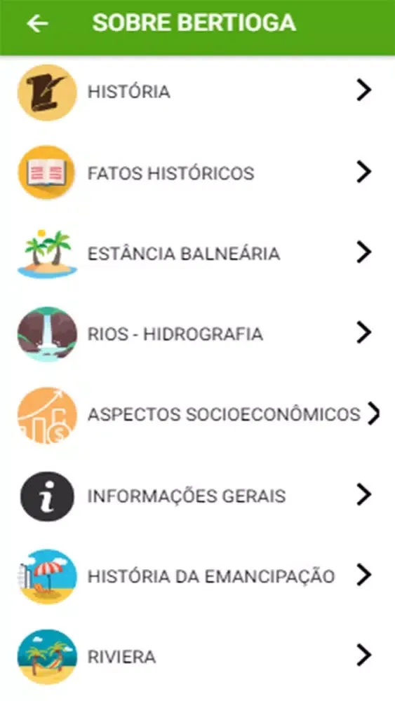 VISITE BERTIOGA Screenshots