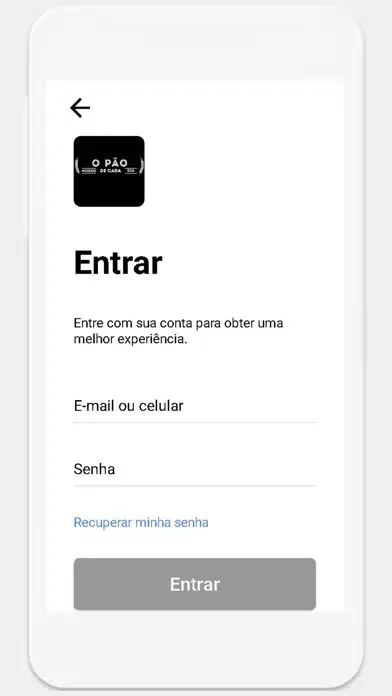 Ảnh chụp màn hình của O PÃO NOSSO DE CADA DIA