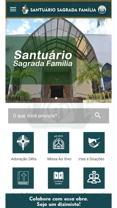 Santuário Sagrada Família应用截图