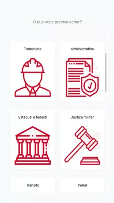 Rápido advogados Screenshots