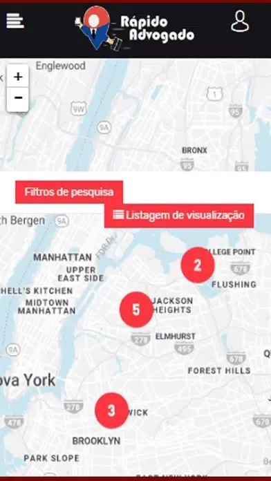 Rápido advogados Screenshots