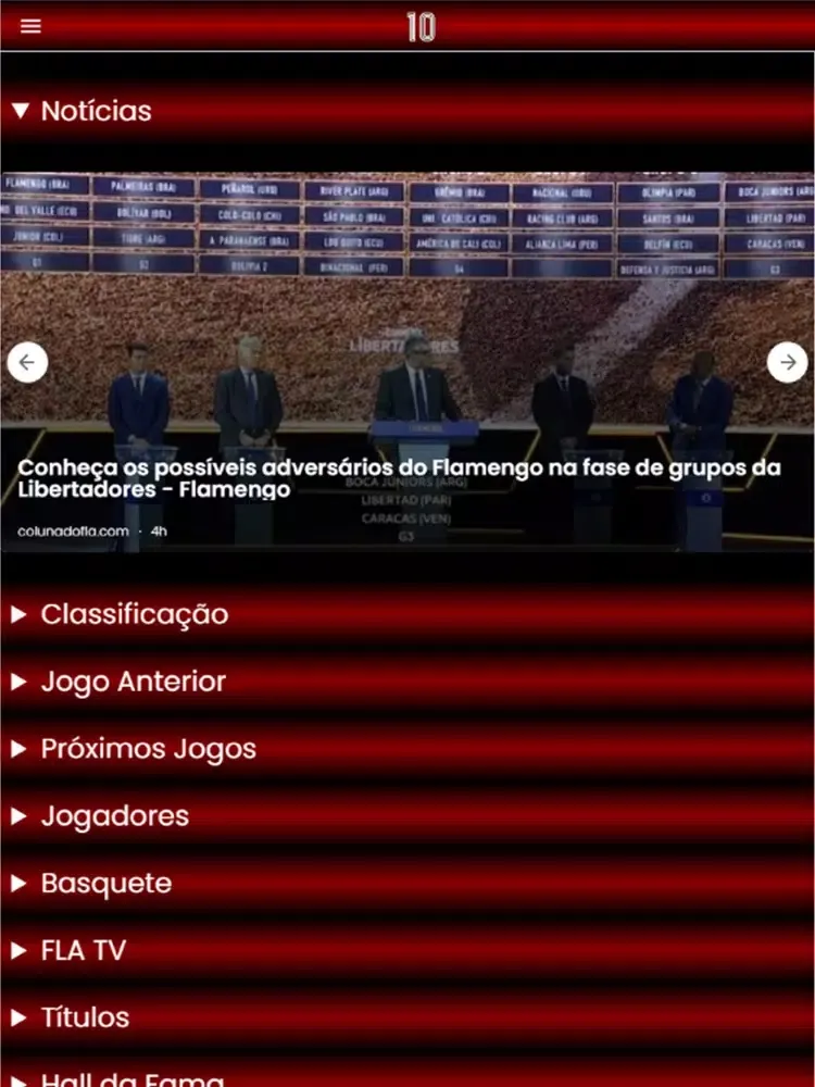 Скриншоты Camisa 10 iPad 