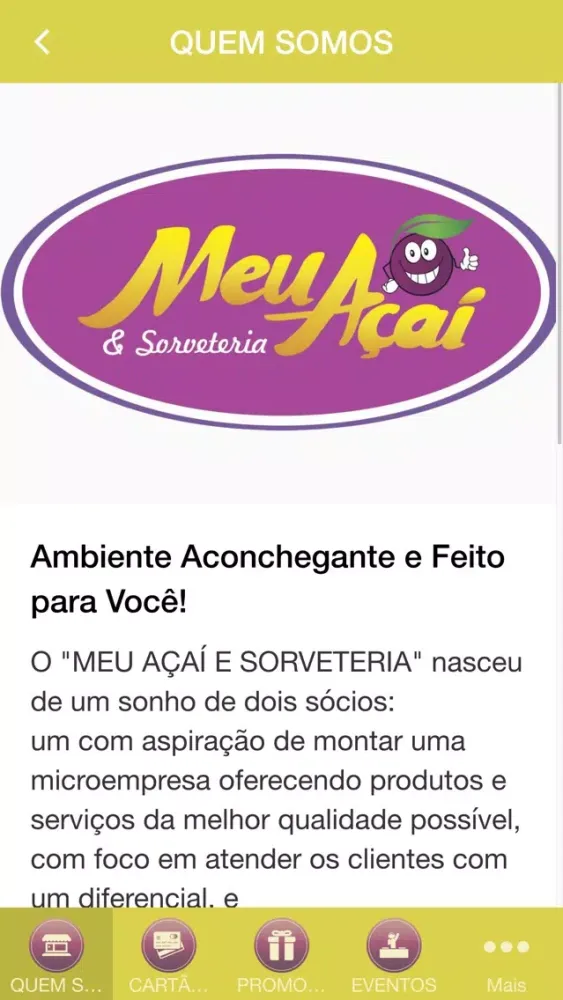 Meu Açaí e Sorveteria スクリーンショット