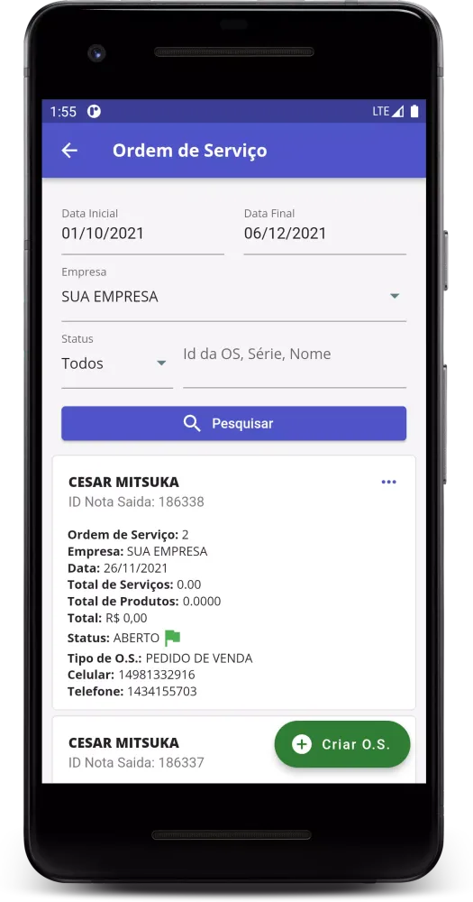 ERP SysEmp Screenshots