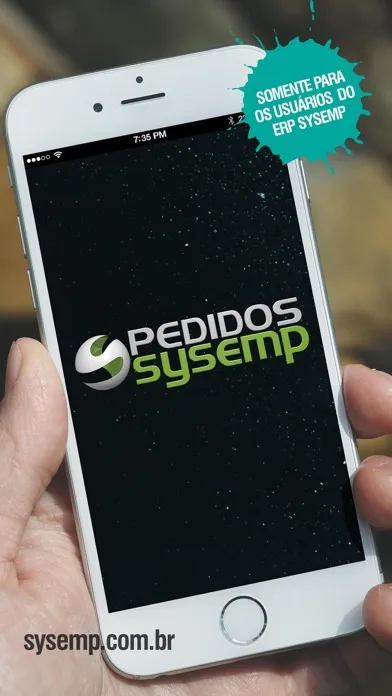 ภาพหน้าจอของ SysEmp Pedidos