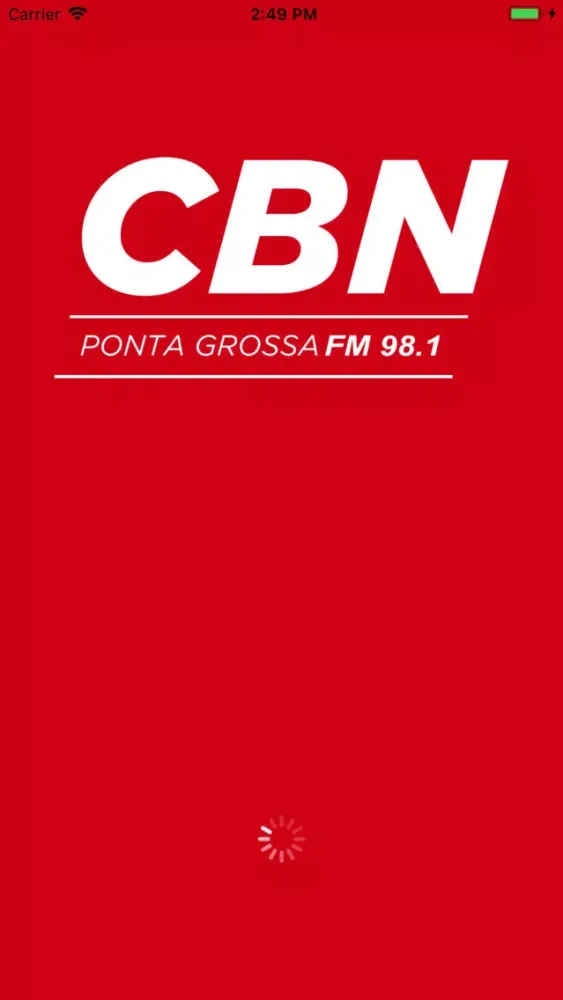 Rádio CBN Ponta Grossa Ekran Görüntüleri