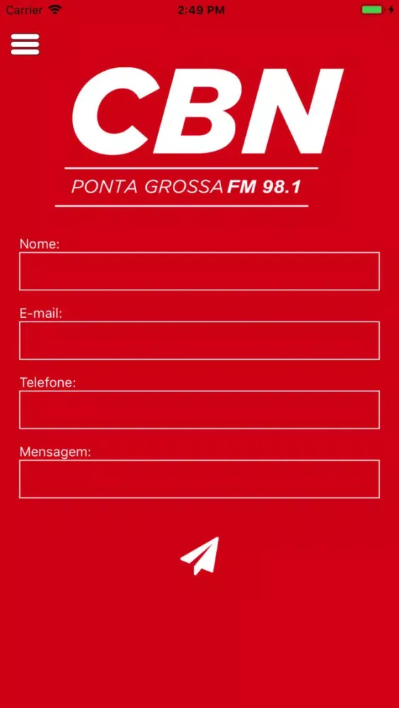 Rádio CBN Ponta Grossa Ekran Görüntüleri