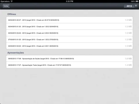 Ảnh chụp màn hình của Target App iPad 