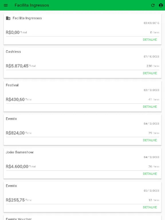 Facilita Produtor iPad  स्क्रीनशॉट