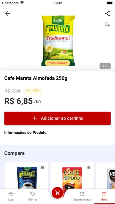Capturas de tela do Fasouto.com