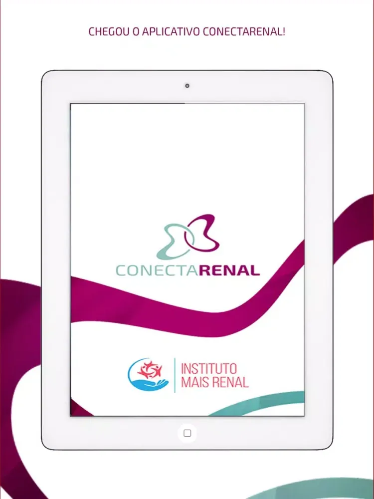Tangkapan layar Conecta Renal iPad 