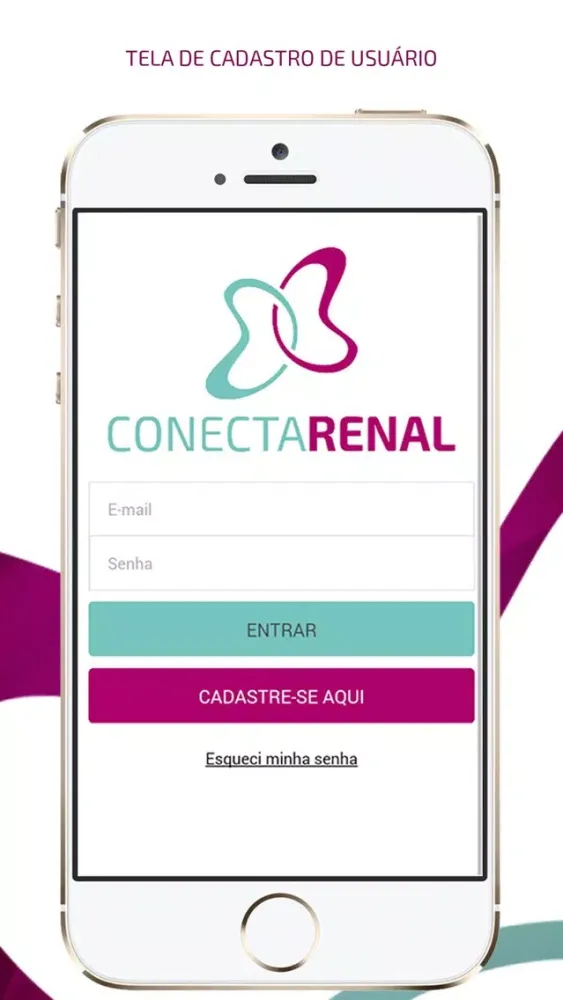 Tangkapan layar Conecta Renal