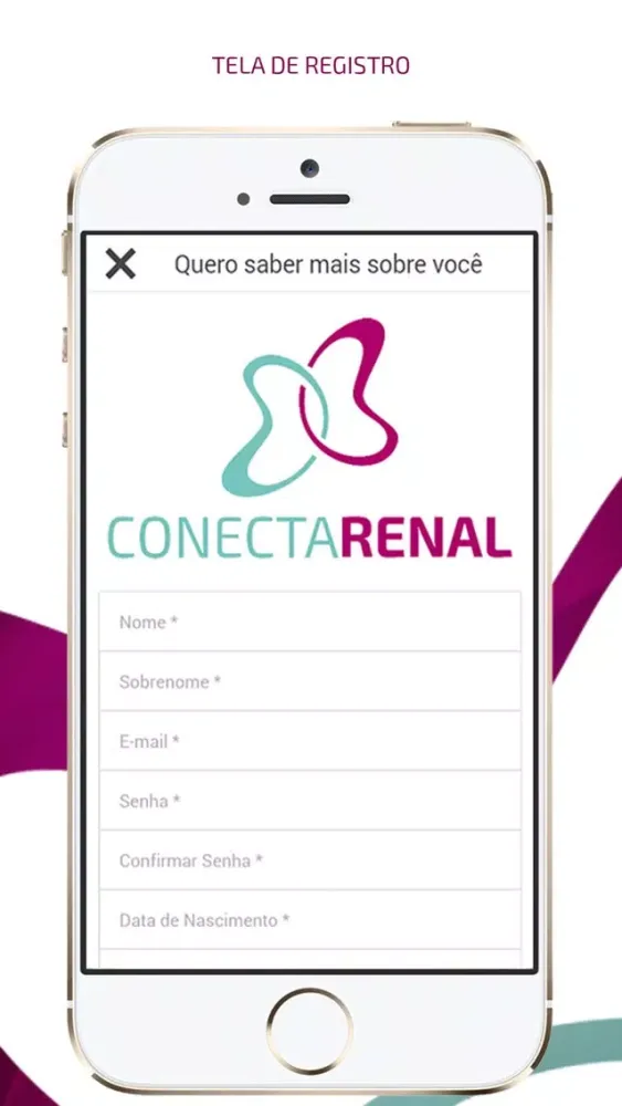 Tangkapan layar Conecta Renal