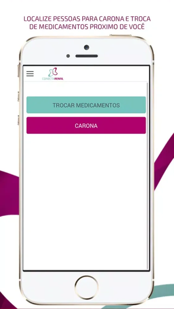 Tangkapan layar Conecta Renal