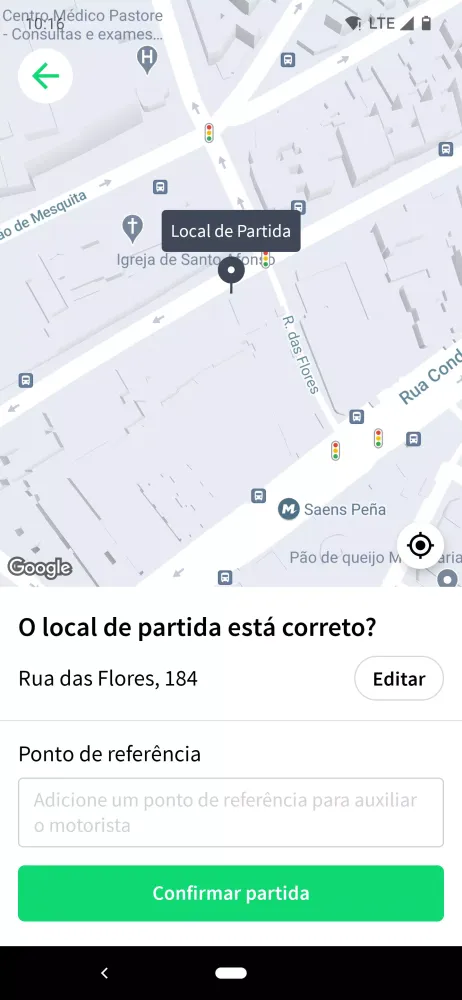 Capturas de tela do FastDriver