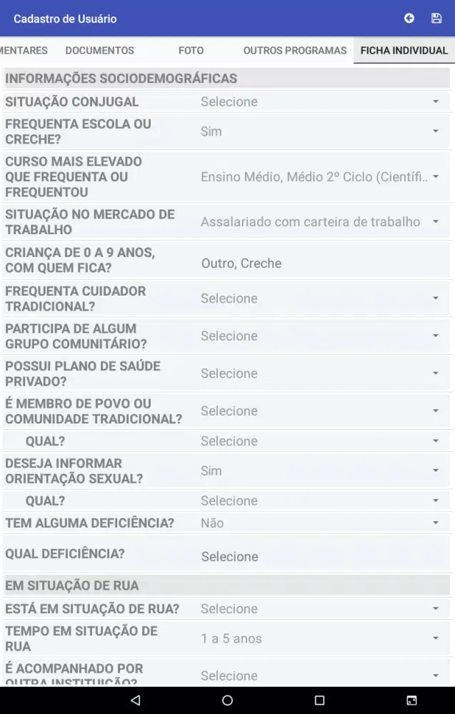 FastSaúde-ACS Screenshots