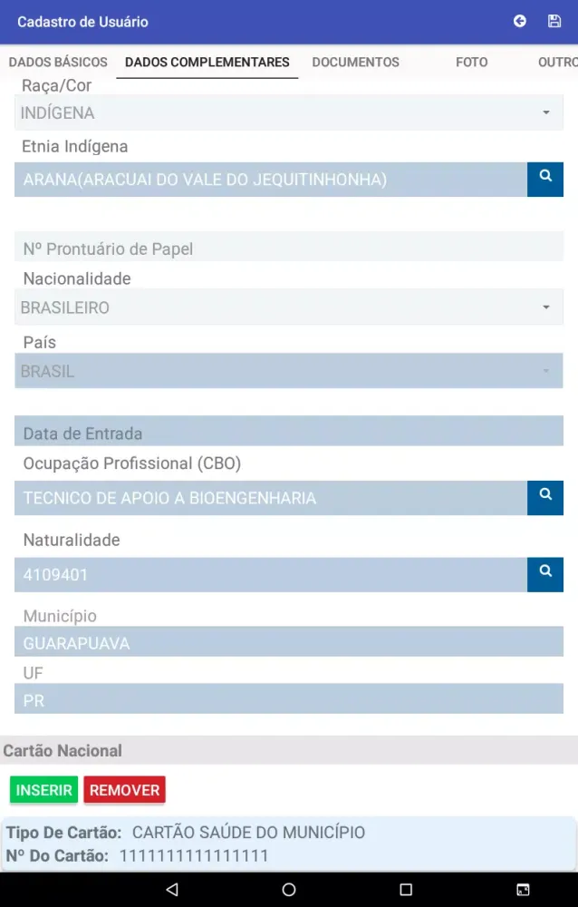FastSaúde-ACS Screenshots