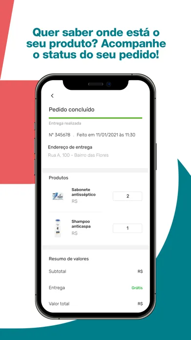 Capturas de tela do Stylo+: Farmácia Online