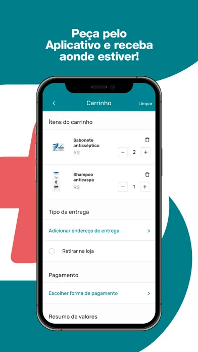 Capturas de tela do Stylo+: Farmácia Online