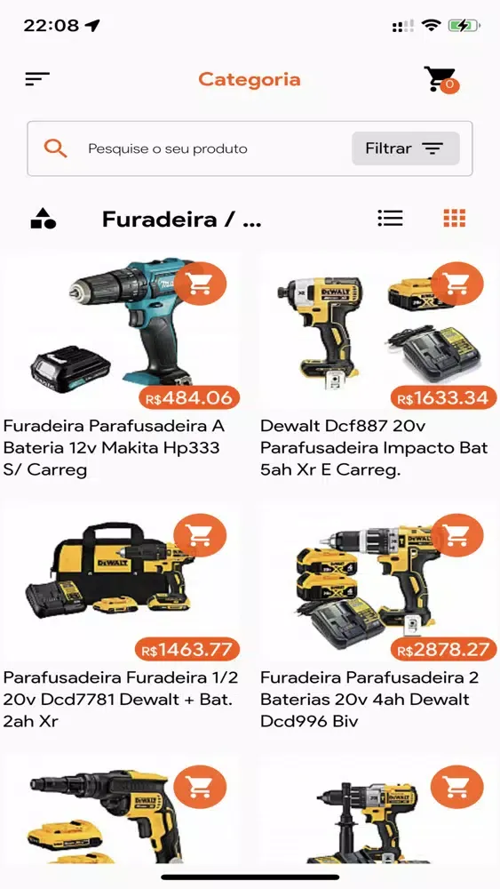 Captures d'écran de Ferramentas Já