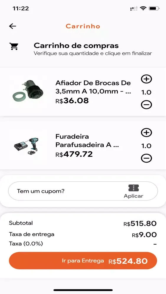 Captures d'écran de Ferramentas Já