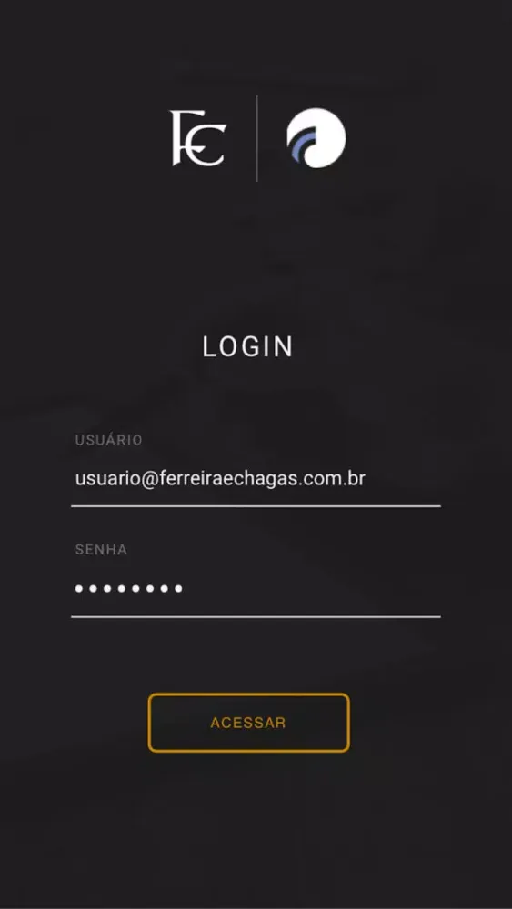 Tangkapan skrin Intranet F&C
