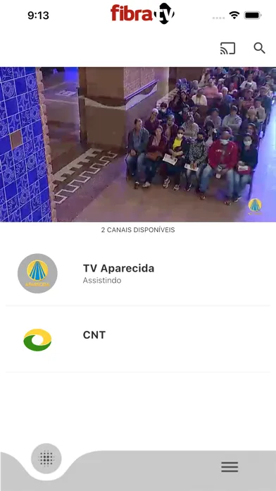 Minha FibraTV应用截图