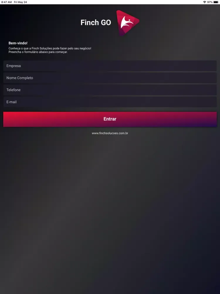 Ảnh chụp màn hình của Finch GO iPad 