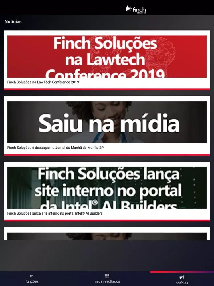 Ảnh chụp màn hình của Finch GO iPad 