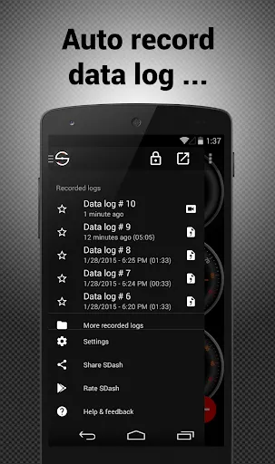 SDash - Hondata Bluetooth应用截图
