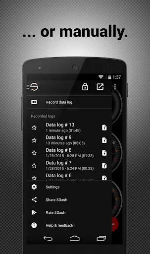 SDash - Hondata Bluetooth应用截图