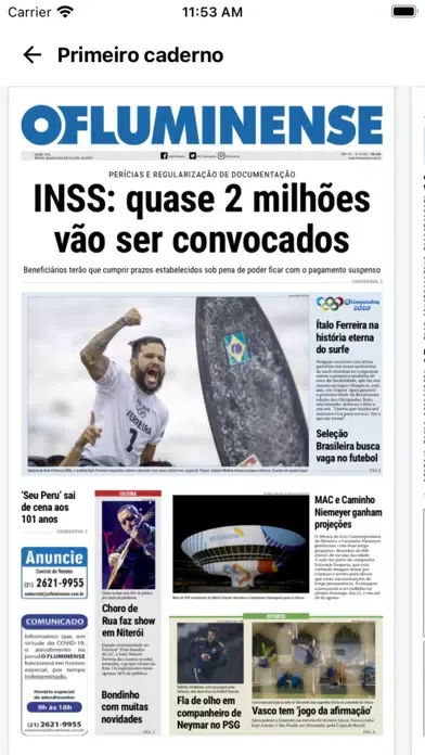 O Fluminense سکرین شاٹس