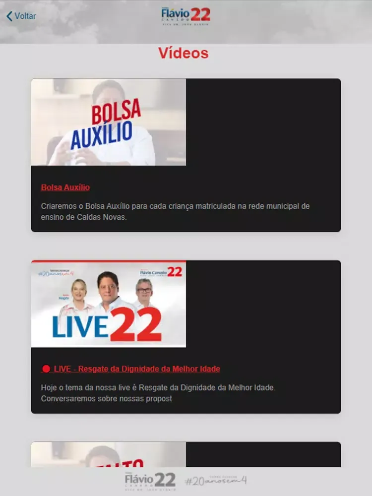 Flávio Canedo 22 iPad  سکرین شاٹس