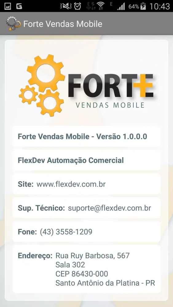 Forte - Força de Vendas Mobile Screenshots