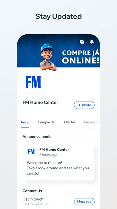 Capturas de pantalla de FM Home Center
