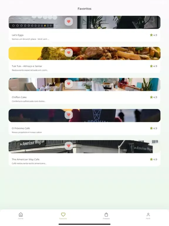 تصاویر FoodHero App iPad 