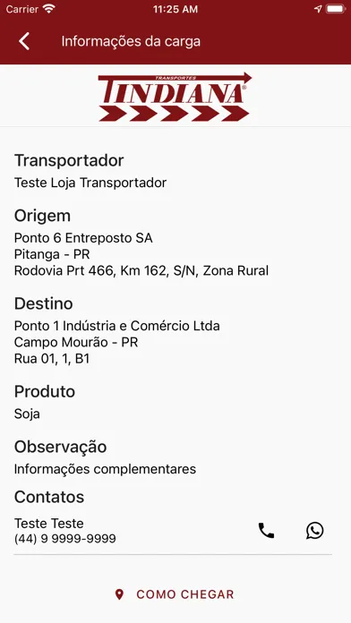 Tindiana Ofertas de Carga应用截图