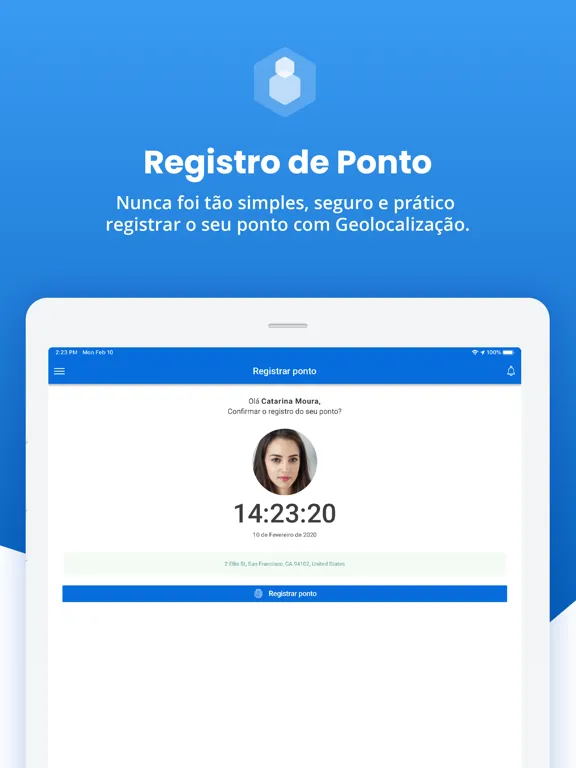 FP Ponto - Controle de Ponto iPad  स्क्रीनशॉट