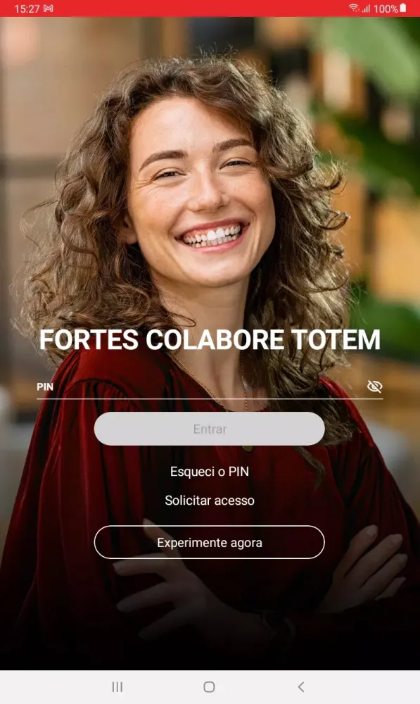 Fortes Colabore Totem Ekran Görüntüleri