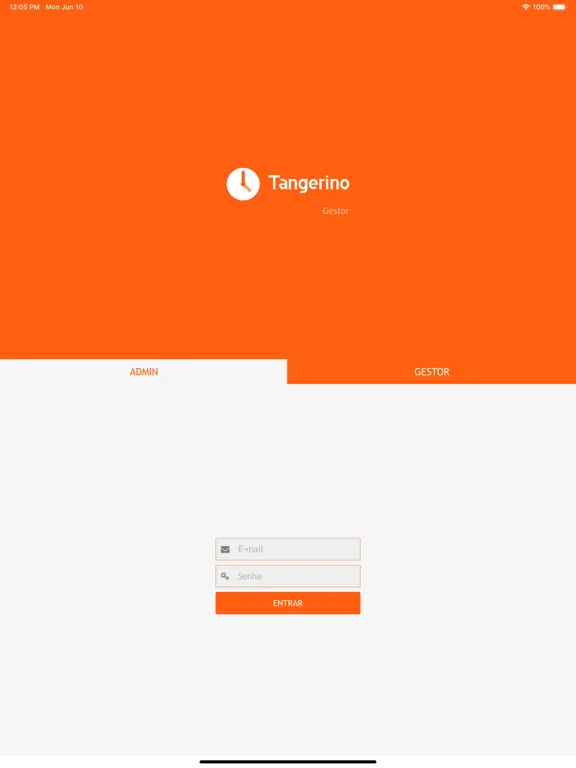 Tangerino Gestor iPad 應用截圖