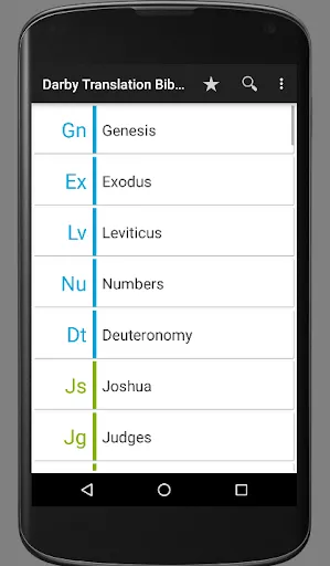 Darby Translation Bible Screenshots