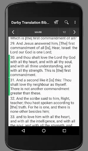Darby Translation Bible Screenshots