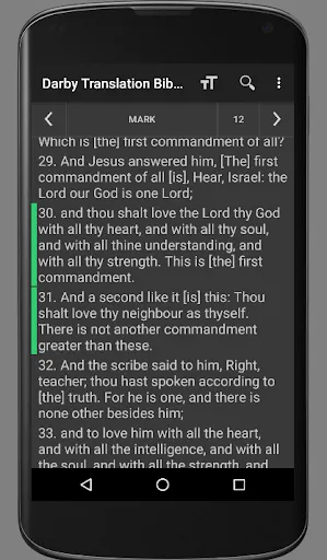 Darby Translation Bible Screenshots