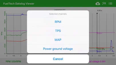 FuelTech Datalog Viewer应用截图