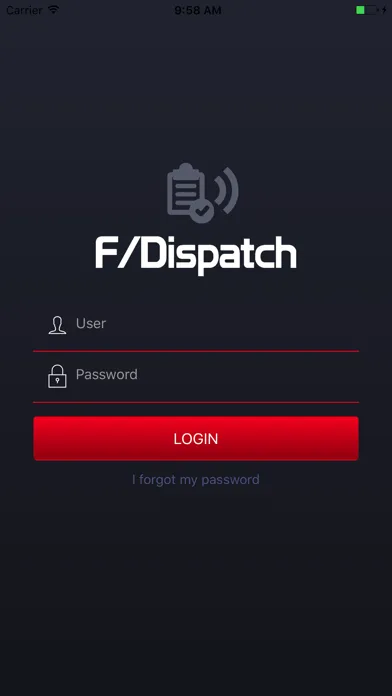 Tangkapan skrin FDispatch
